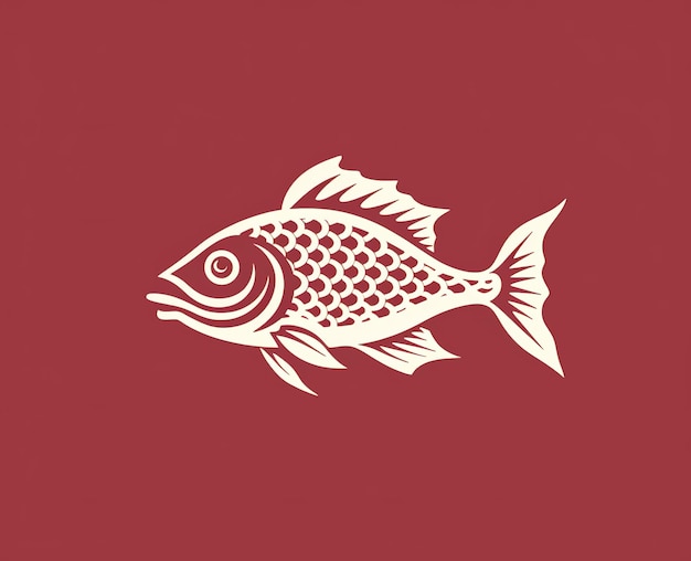 El logotipo de los peces