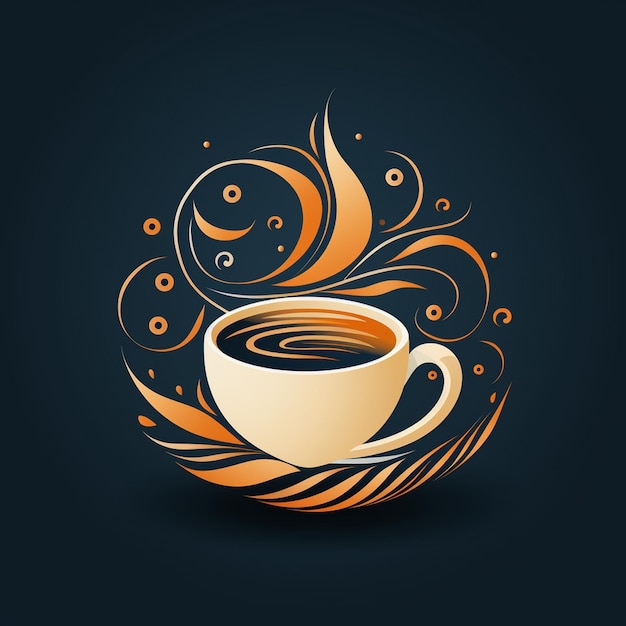 logotipo de producto de café