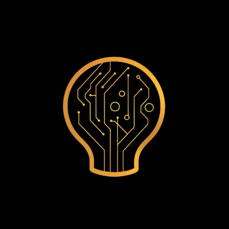 Foto logotipo profesional que captura la esencia del aprendizaje automático