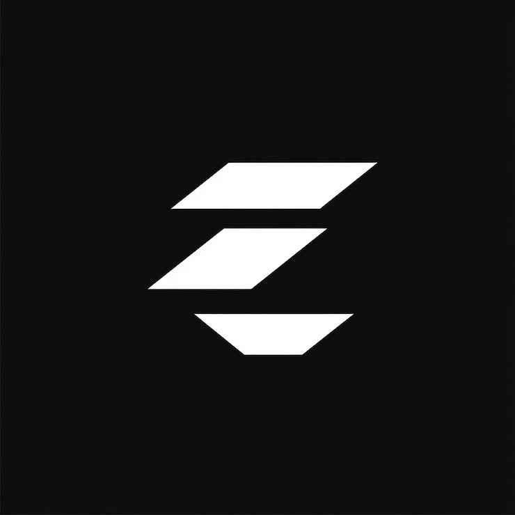 Foto un logotipo que dice e en él
