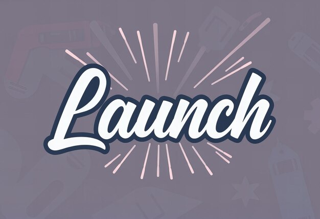 un logotipo que dice lanzamiento en él