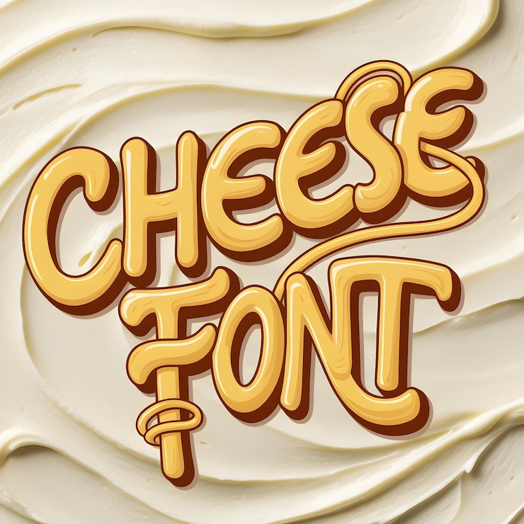 Foto un logotipo para los quesos elaborados con queso