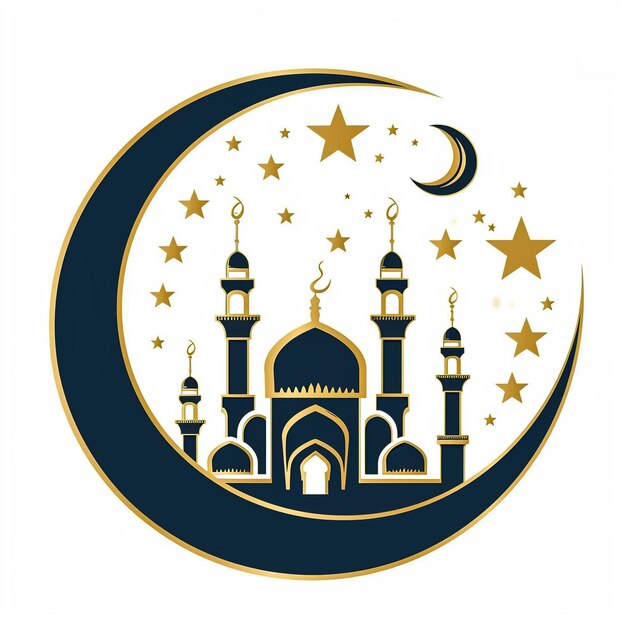 Un logotipo de Ramadán