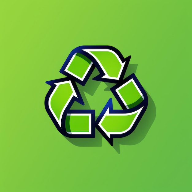 El logotipo de reciclaje