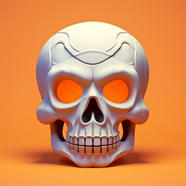 logotipo de reddit en forma de calavera