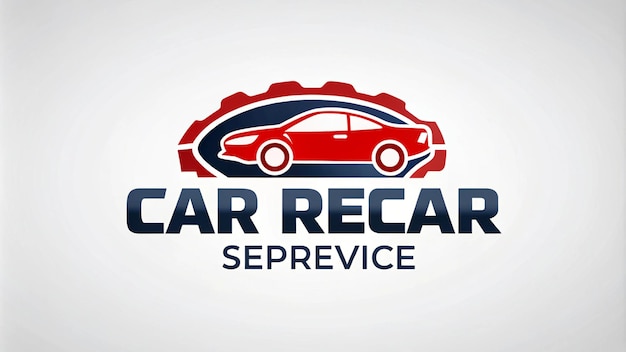 un logotipo de reparación de coches que dice reparación de automóviles