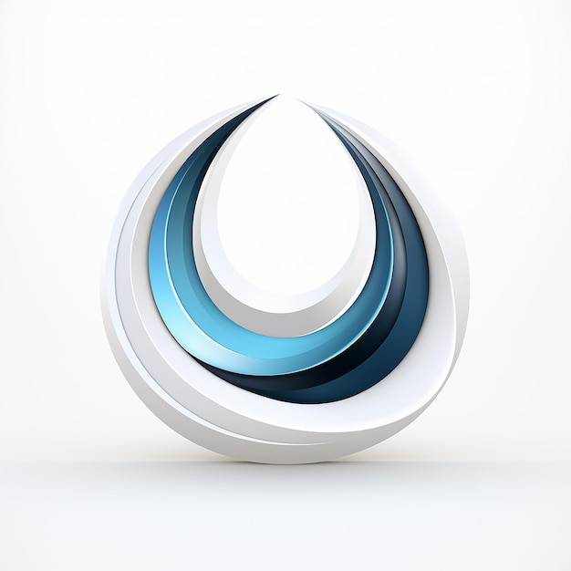 Foto logotipo símbolo moderno logotipo minimalista fondo blanco