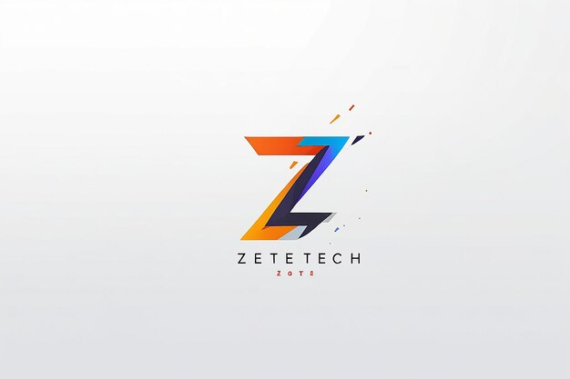 Logotipo de la tecnología de datos de la letra Z