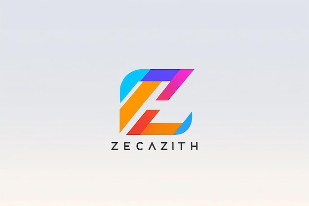 Logotipo de la tecnología de datos de la letra Z