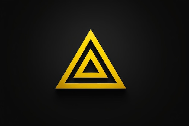 un logotipo de triángulo