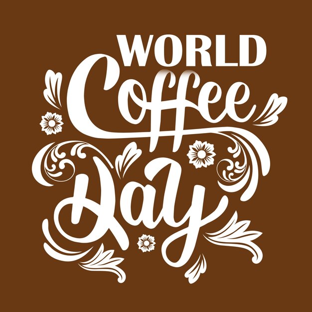 Logotipo del último día internacional del café