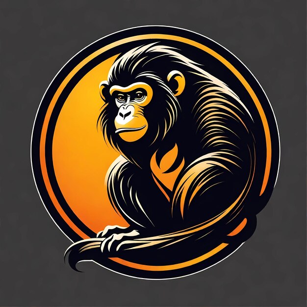 El logotipo de Vector Monkey