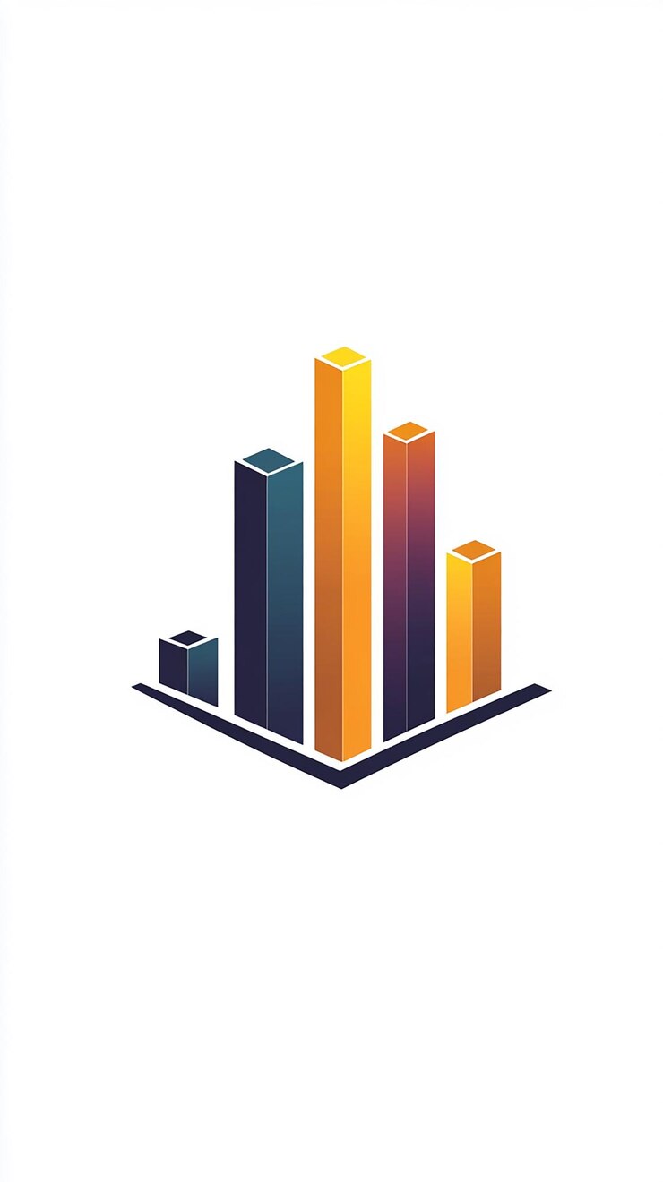 Foto logotipo vetorial 2d com linhas limpas para identidade corporativa design gráfico moderno