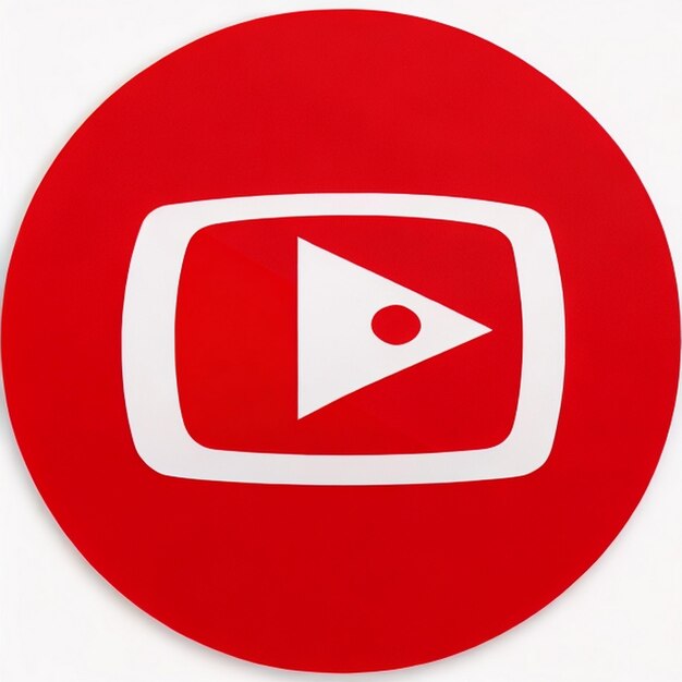 Foto logotipo de youtube png