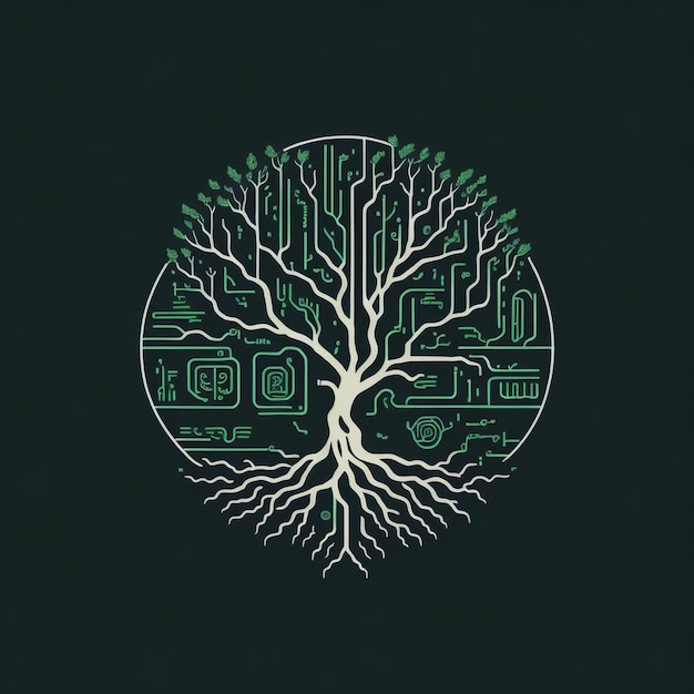 Logotipos da árvore de dados