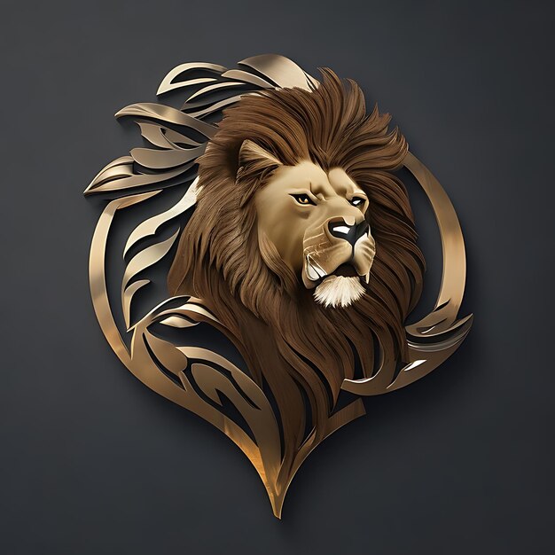 Los logotipos de leones generados por la IA inspiran la excelencia