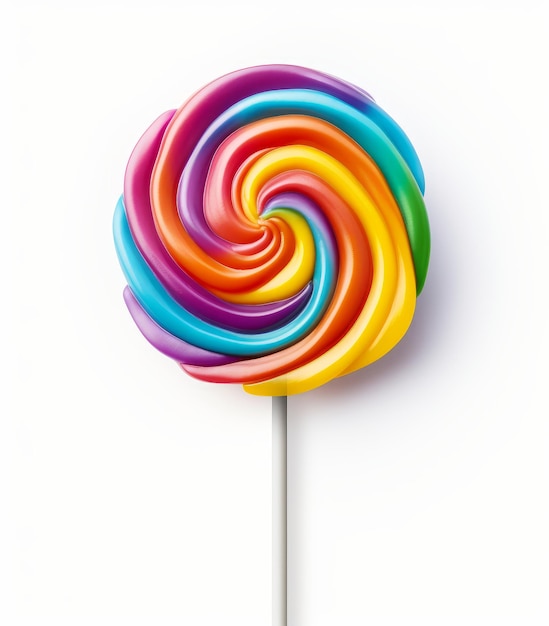 Lollipop com muitas cores