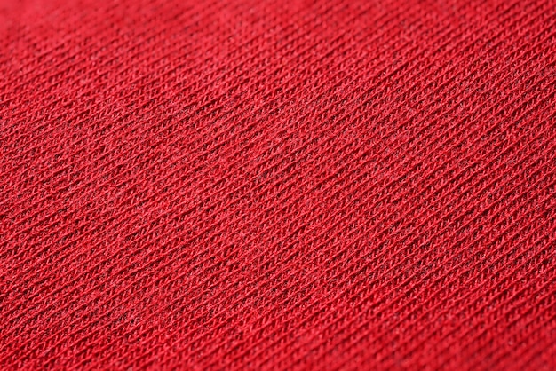 Lona de tecido vermelho