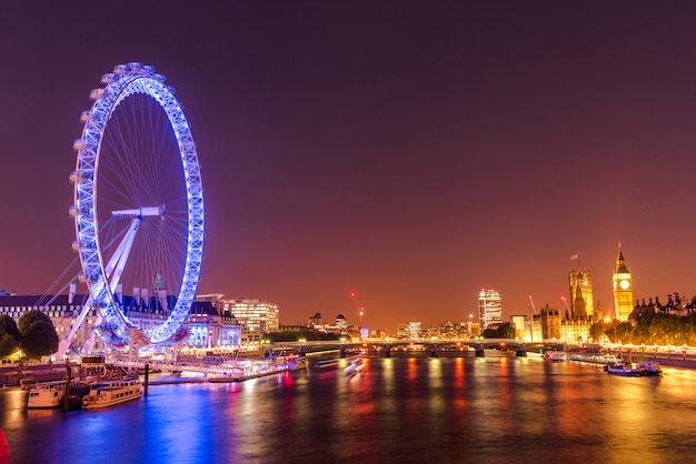 London City Skyline, Vereinigtes Königreich,