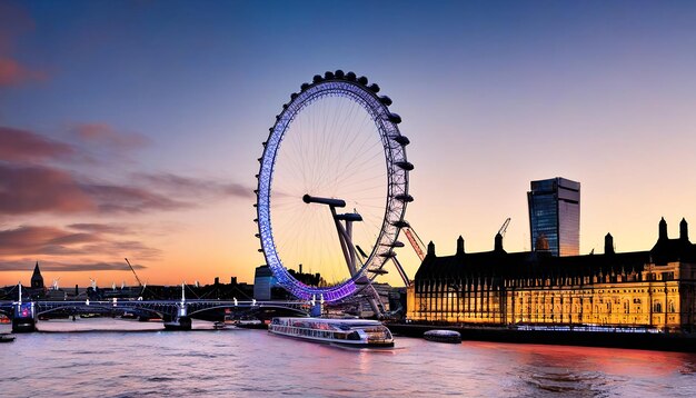 London England Großbritannien Das London Eye