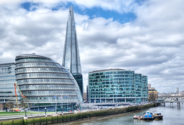 London Stadtbild mit der Scherbe