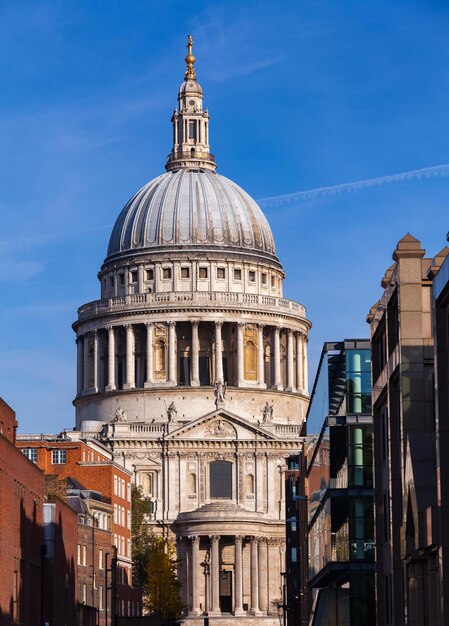 Londoner Stadtbild mit St. Pauls Cathedral