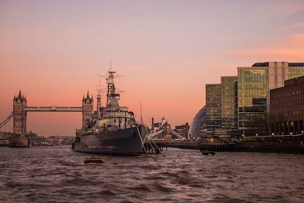 Londres Área urbana del río Támesis.