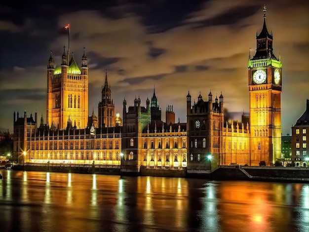 Londres histórica à noite