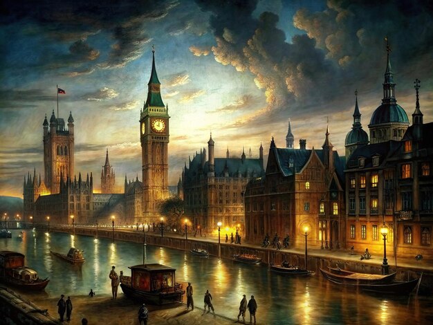 El Londres histórico por la noche