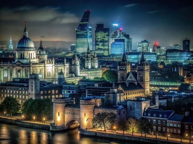 El Londres histórico por la noche