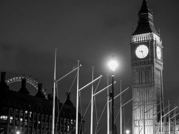 Foto londres por la noche