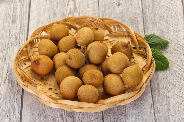 Longan aus tropischen Früchten