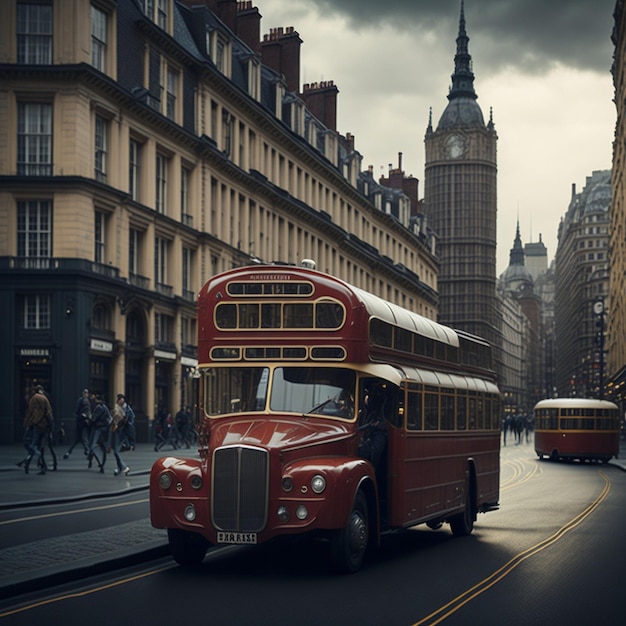 Look vintage da cidade de Londres