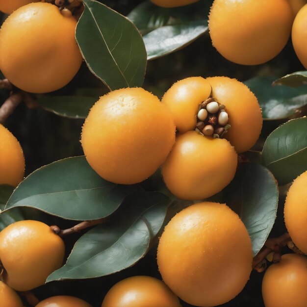 Loquats congelados