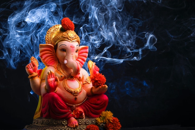 Lord ganesha, festival indio de ganesh