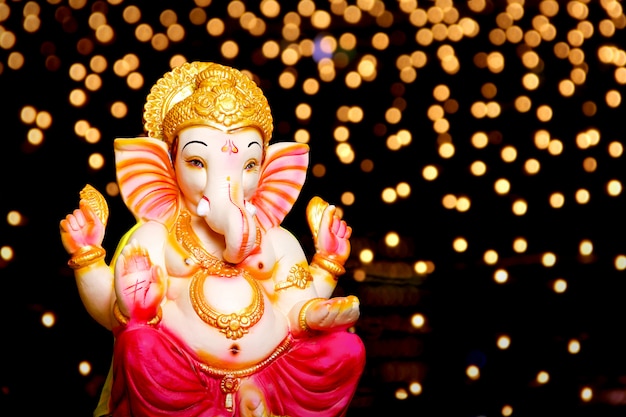 Lord Ganesha, indisches Ganesh Festival