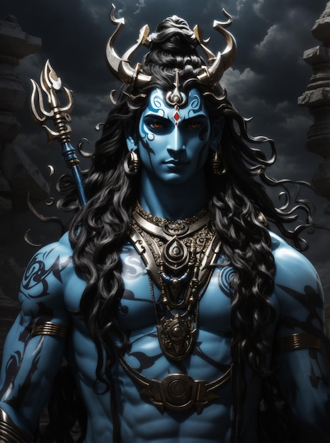 Lord Shiva como um super-herói