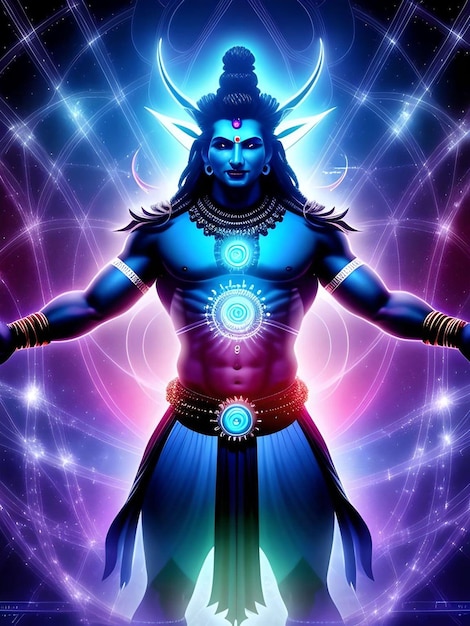 Lord Shiva enthüllte einen Einblick in das geistige Reich