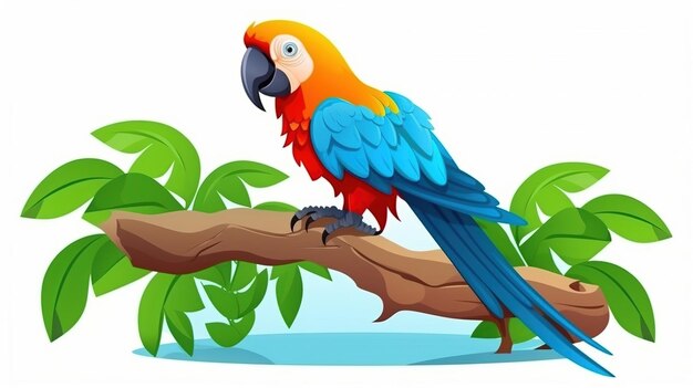 el loro guacamayo