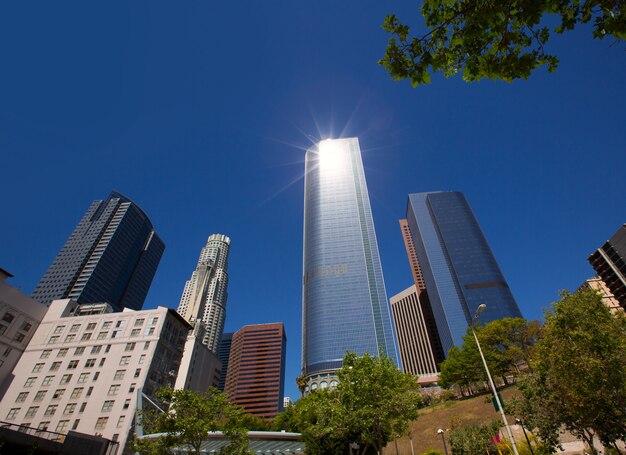 Los Angeles LA im Stadtzentrum gelegen an der Hill Street