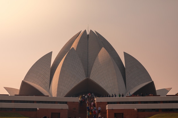 Lotus-Tempel von Bahai-Religion in Neu-Delhi, Indien.