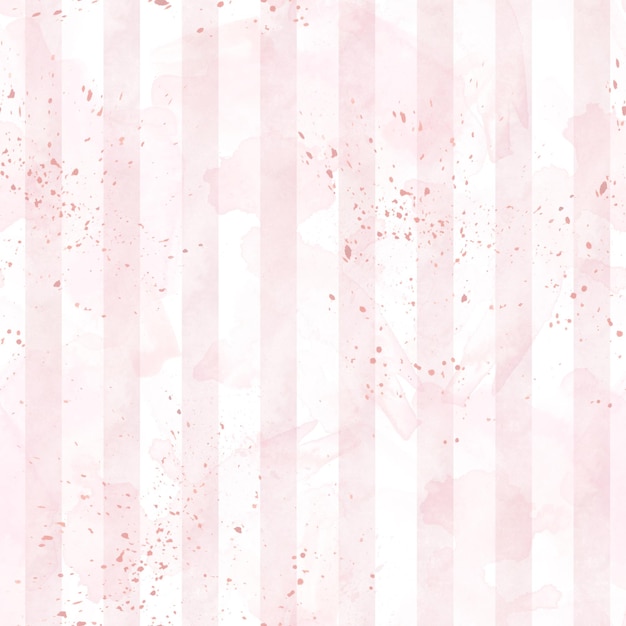 Love pink strip and splush background Acuarela seamles pattern Dibujo a mano Tie Dye Wash print