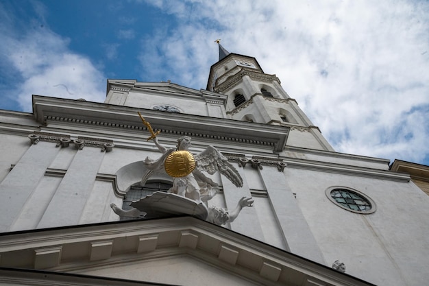 Foto low angle view von st. michael's church oder michaelerkirche wien österreich