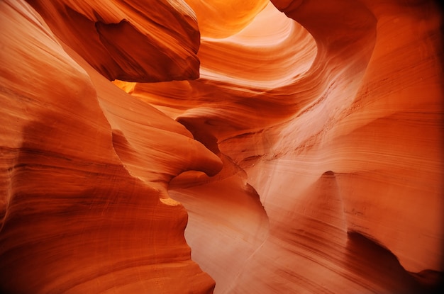 Lower Antelope Canyon na Reserva Navajo perto de Page, Arizona USA