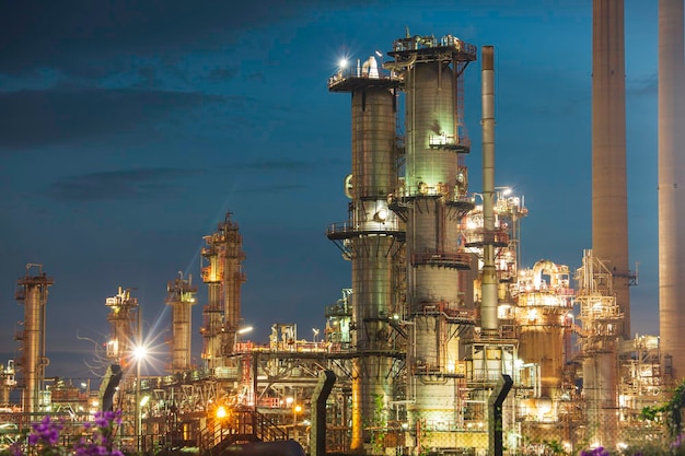 Ölraffinerie und Anlage der petrochemischen Industrie in der Öl- und Gasindustrie