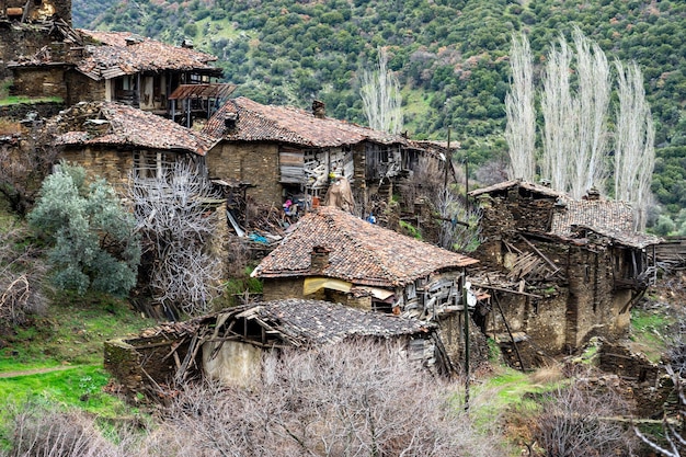 Lubbey Village verlassenes altes osmanisches Dorf aus der Antike Odemis Izmir Türkei