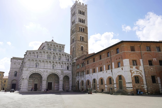 LUCCA ITALIEN 25. JUNI 2022 Lucca Kathedrale von Saint Martin Toskana Italien