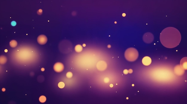 Las luces abstractas de fondo de Bokeh