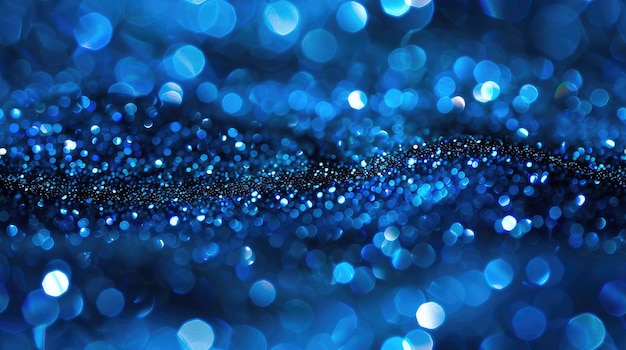 luces azules y plateadas rayas brillantes patrón sin costuras fondo del cielo nocturno estrellado