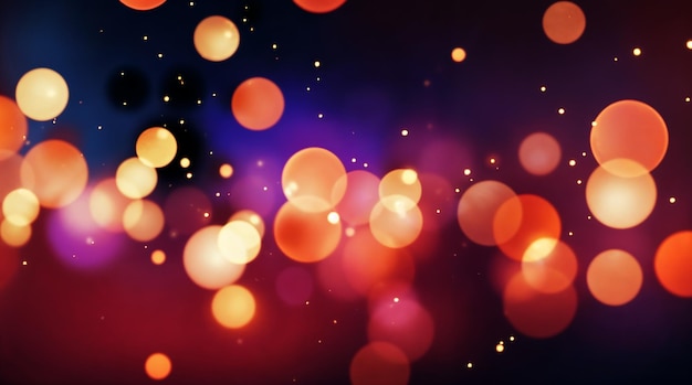 Luces de Bokeh Contexto abstracto